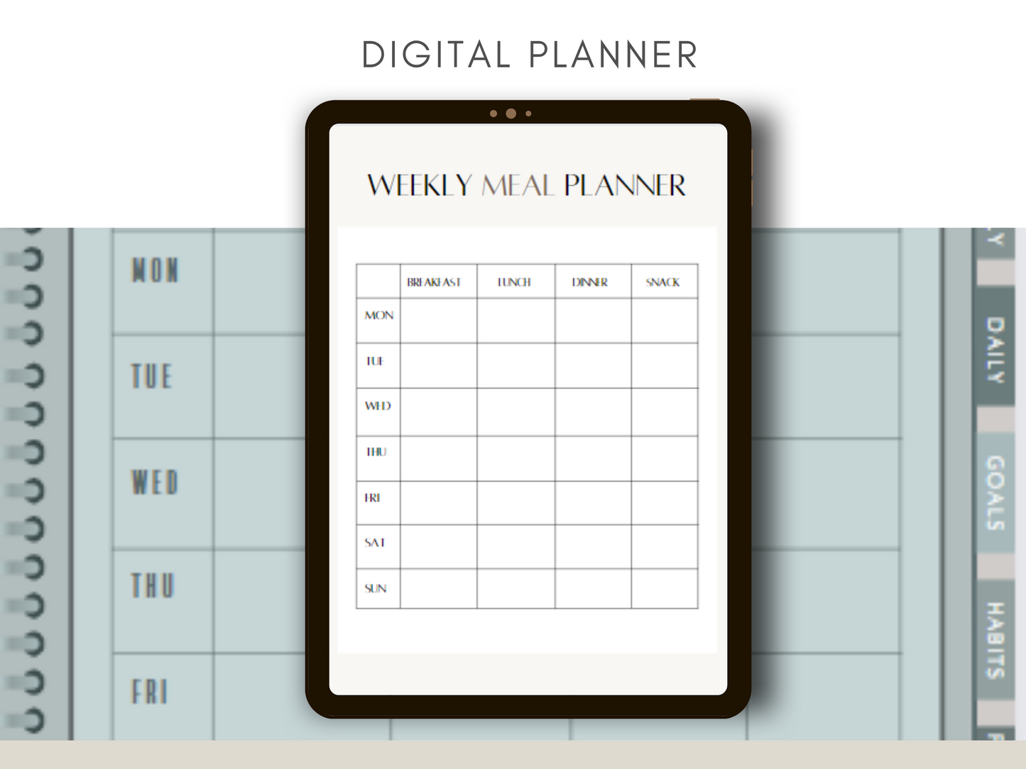Digital Planner Bundle - 4 Planners for Goal Setting: Your Ultimate Guide - Resell Ready