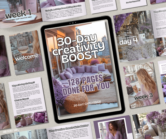 30-Day Creativity Boost Challenge - Resell Ready