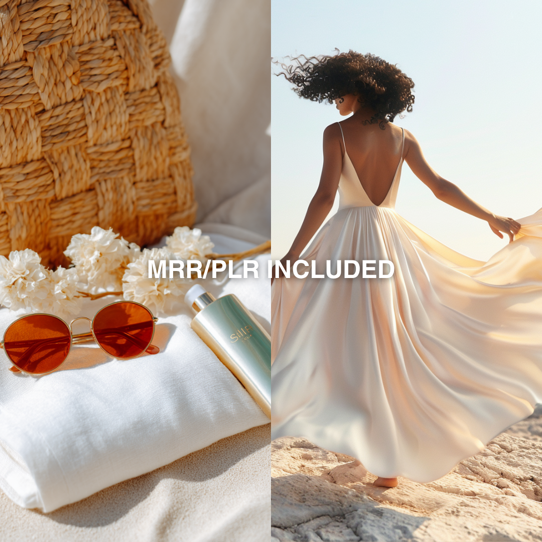 Melanin Tropics – 150 Bold, Luxe AI Stock Images for Travel, Fashion & Empowerment Brands