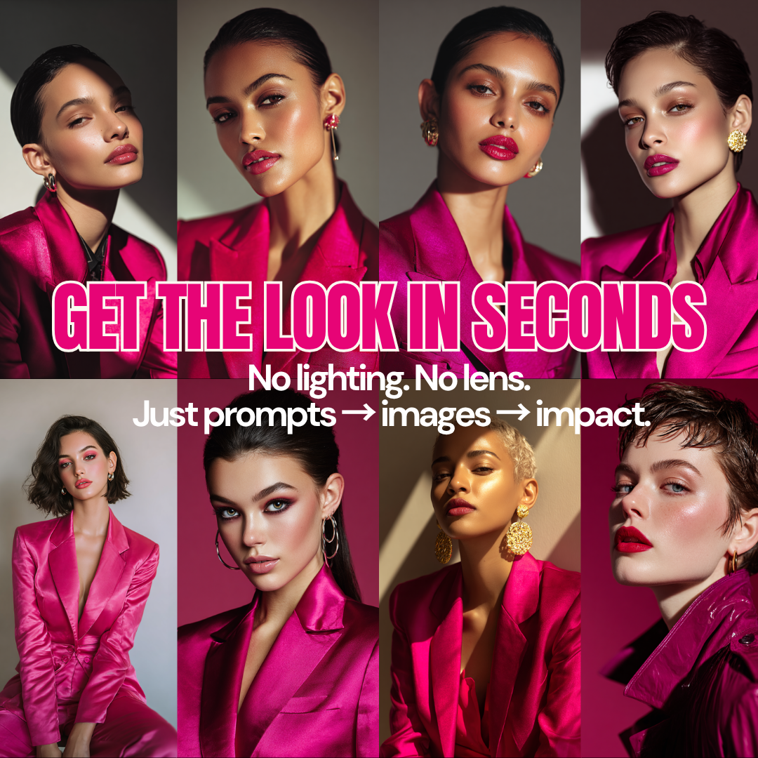 Glossed in Power – AI Prompt Pack for Bold, Faceless, Viral-Ready Branding (with PLR/MRR)