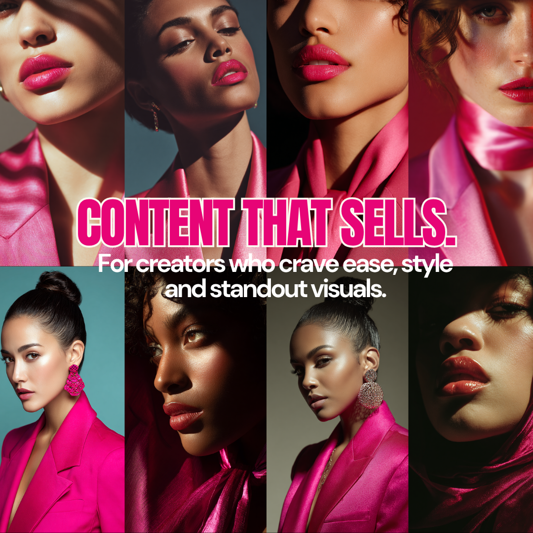 Glossed in Power – AI Prompt Pack for Bold, Faceless, Viral-Ready Branding (with PLR/MRR)