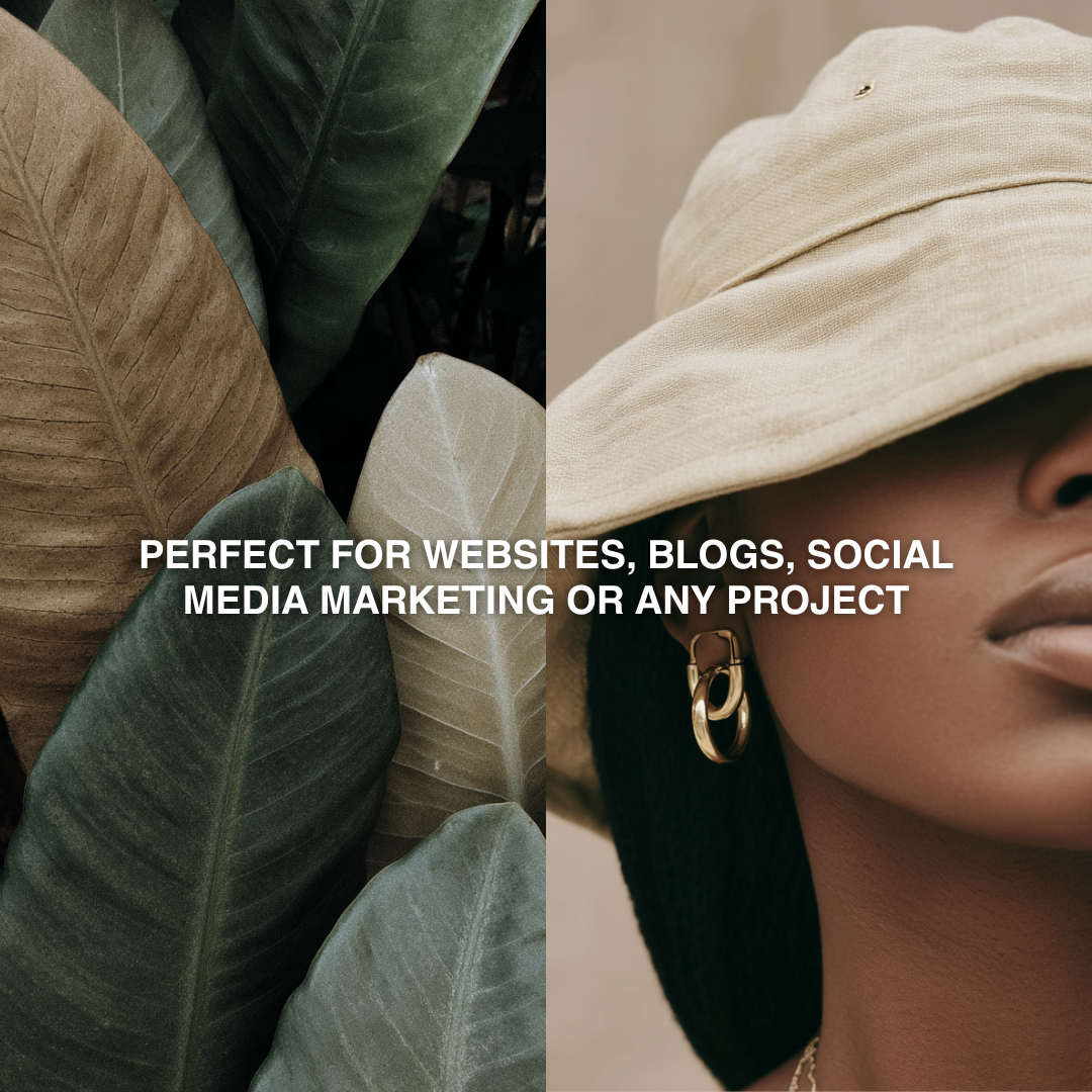 Salt & Sage Stock Image Collection – 80 Coastal-Inspired AI Images with PLR/MRR