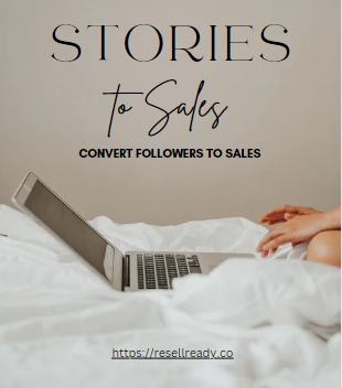 Stories to Sales E-book - Resell Ready