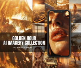 Golden Hour | AI Imagery Collection - Resell Ready