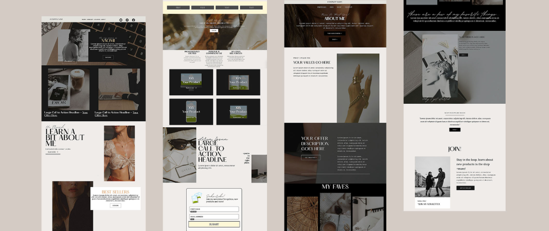 NAOMI: MEGA FUNNEL | 14 Pages - Done For You - Instant Download - Fully Branded - Resell Ready