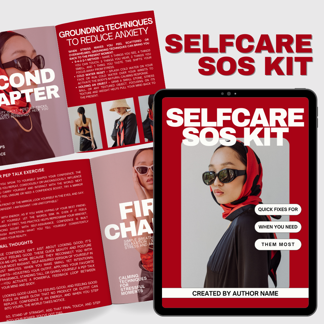Self-Care SOS Kit – 29-Page Emergency Reset for Mind, Mood & Confidence