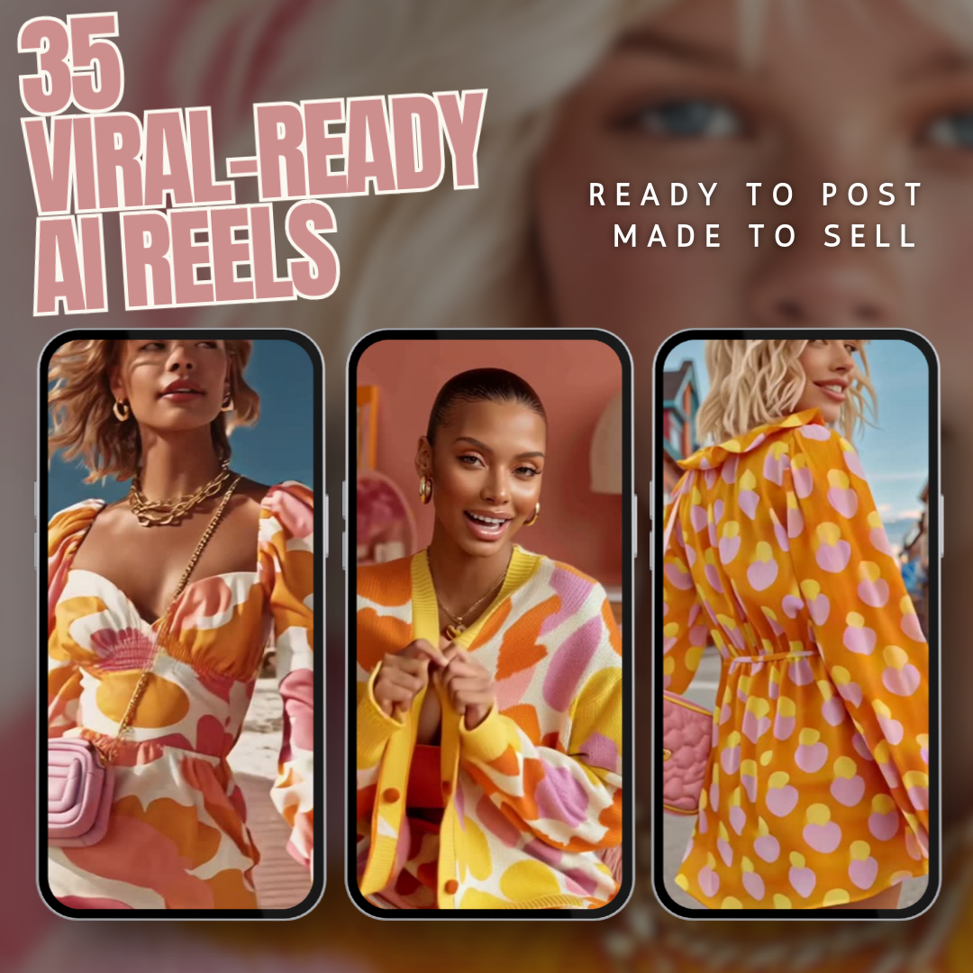 Content Girl Reels – 35 Viral-Ready AI Reels