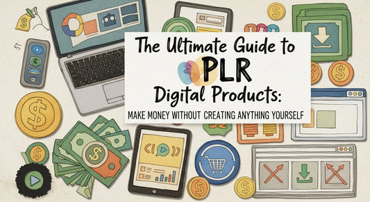 PLR digital products guide – ebooks, templates, and online courses you can rebrand and sell