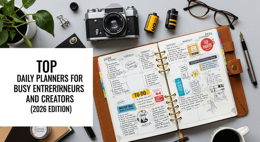 Top daily planners for entrepreneurs and content creators 2026 – goal tracking, time-blocking, and finance planning