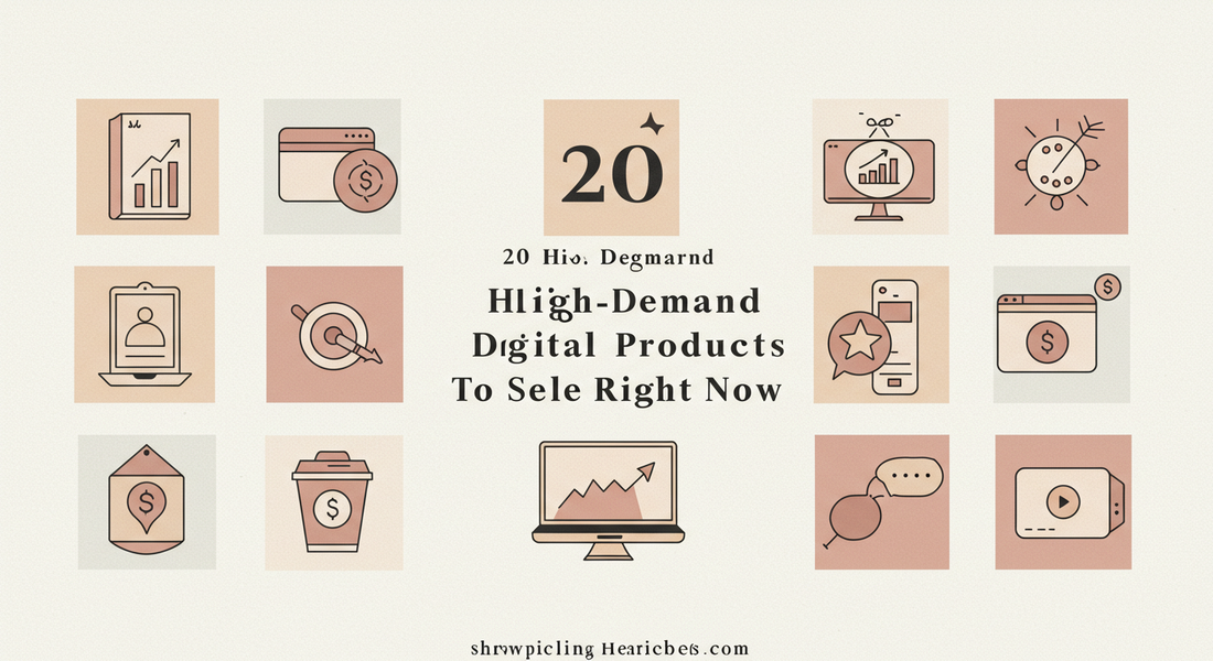 High-demand digital products to sell online in 2025 for passive income and business growth