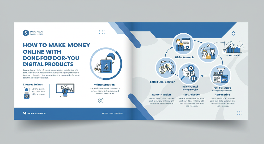 How to make money online with done-for-you digital products