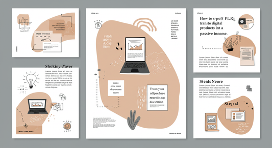 Step-by-step guide to making passive income with PLR digital products in 2025