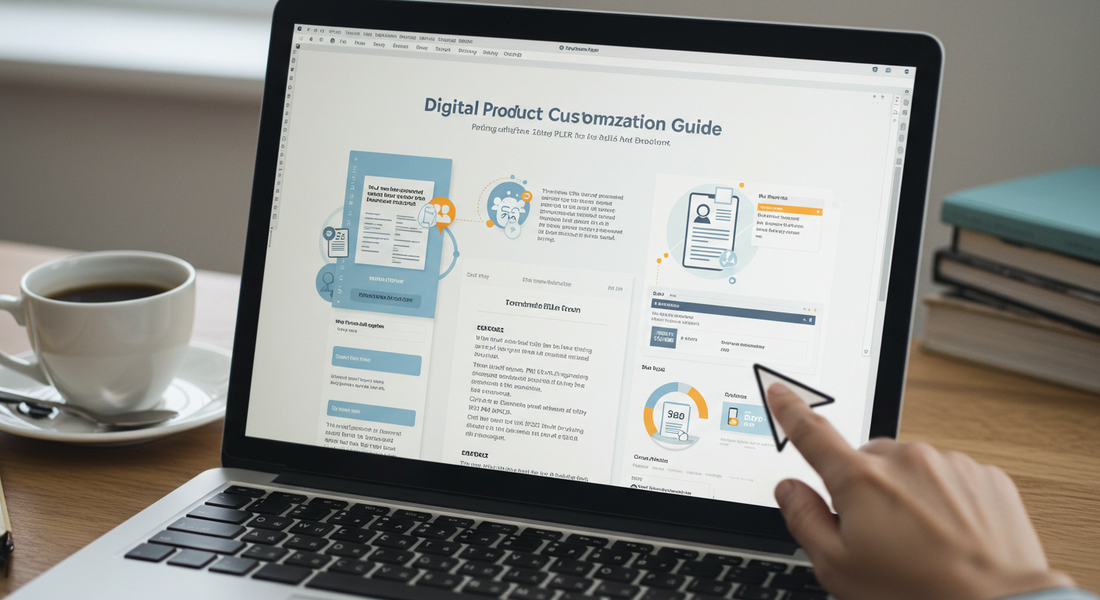 Customizing PLR digital products for online business success