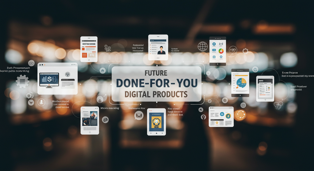 Future of done-for-you digital products in 2025 – AI, subscriptions, niche solutions, and passive income trends for entrepreneurs