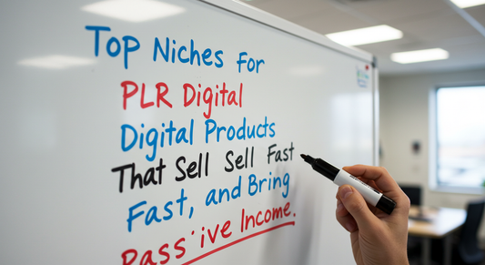 Top Niches for PLR Digital Products That Sell Fast and Generate Passive Income