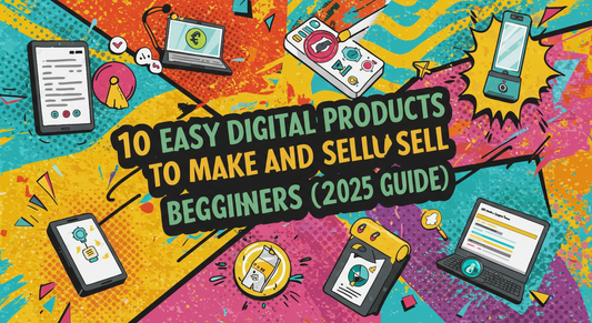 10 Easy Digital Products to Make and Sell for Beginners – 2025 Online Business Guide