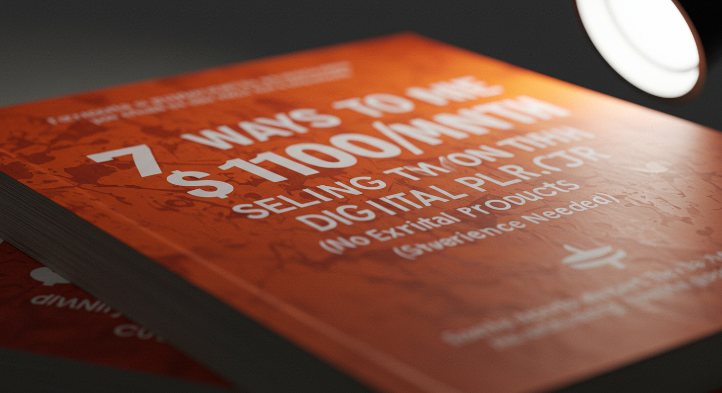 7 Ways to Make $1000/Month Selling PLR Digital Products (No Experience ...
