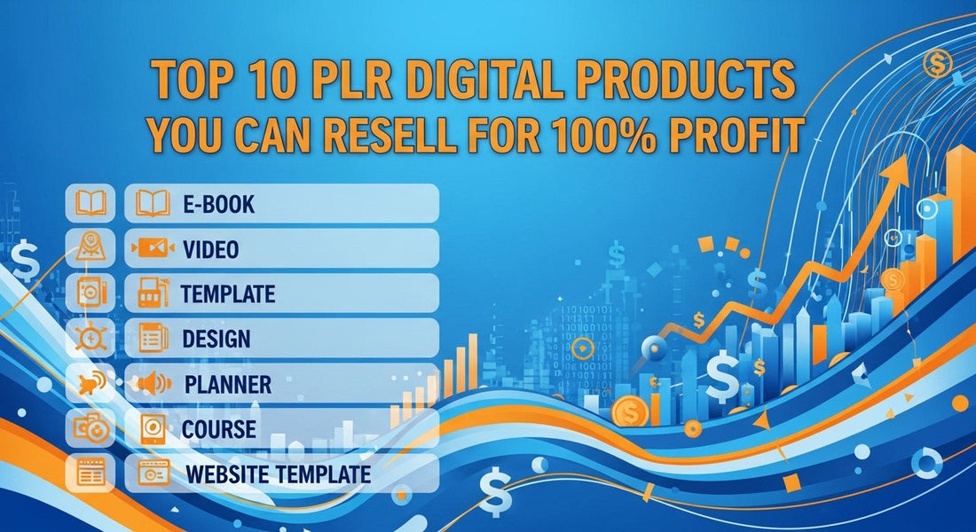 PLR Digital Products 2025 – Guide to Best PLR Niches and Reselling for 100% Profit