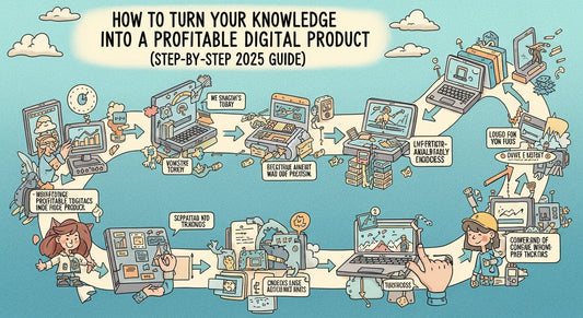 How to turn your knowledge into a profitable digital product in 2025