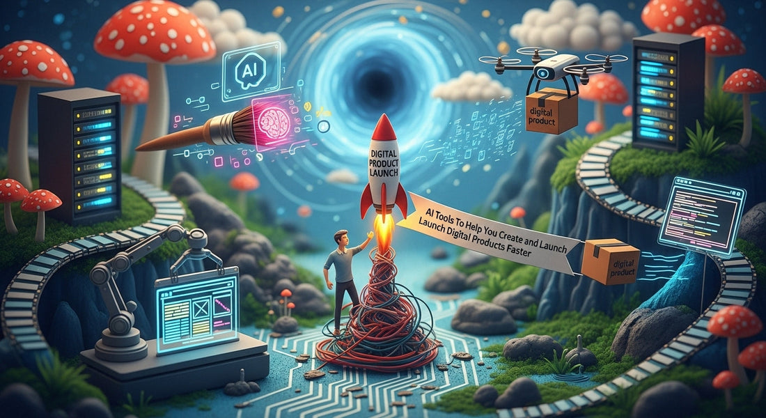 AI tools comparison table for digital product creators — ChatGPT, Canva, The Leap, Vonza AI