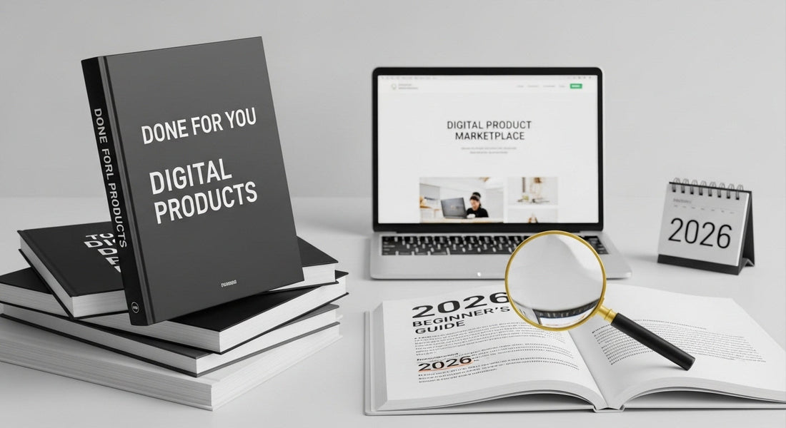 done for you digital products marketplace comparison for PLR and MRR beginners