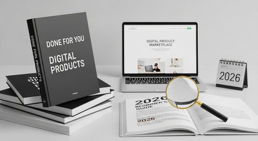 done for you digital products marketplace comparison for PLR and MRR beginners