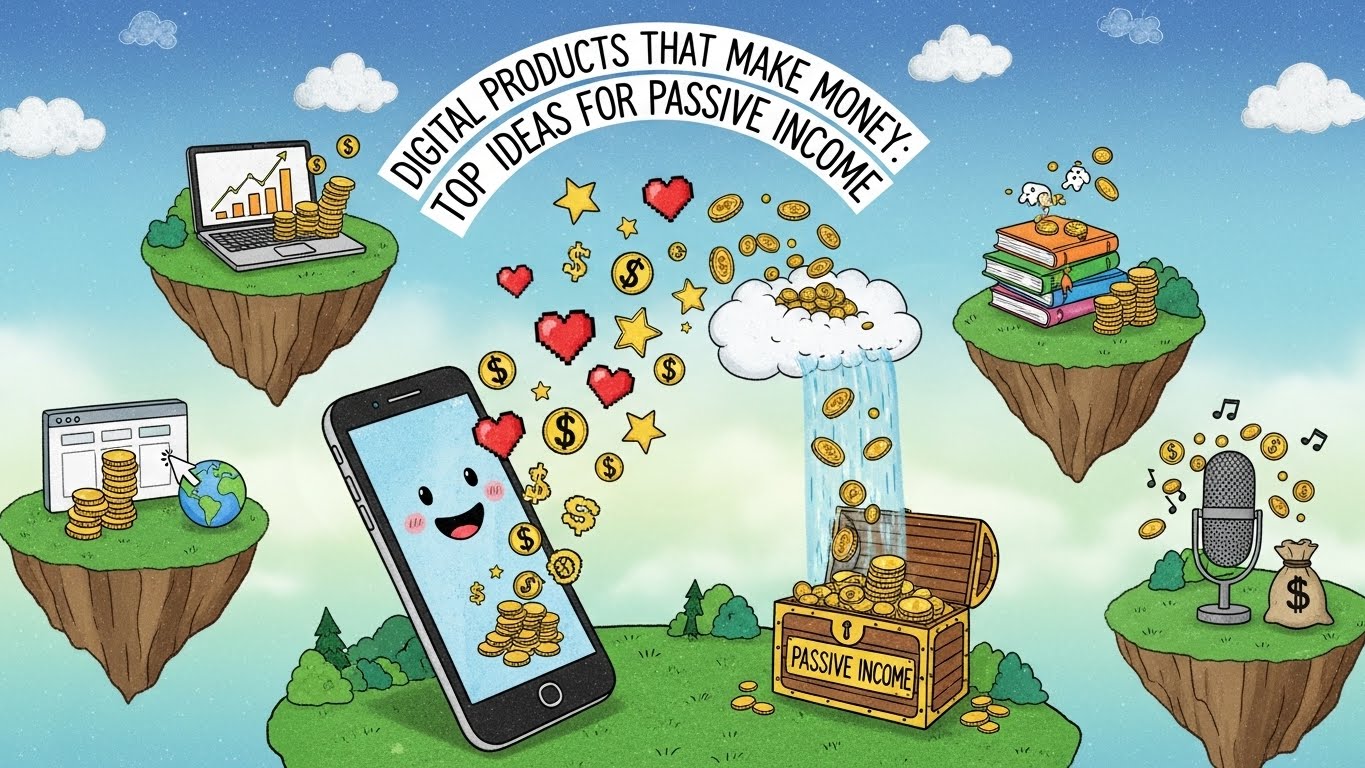 Digital Products That Make Money: Passive Income Ideas 2026 – Resell Ready