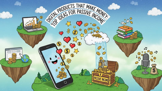 Digital products for passive income 2026 – ebooks, courses, templates, PLR, AI packs