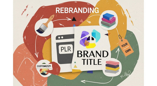 How to rebrand PLR digital products step by step for passive income