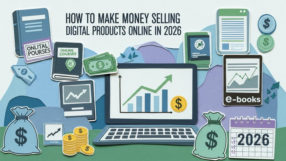 Digital products for sale online – ebooks, printables, templates, and courses in 2026