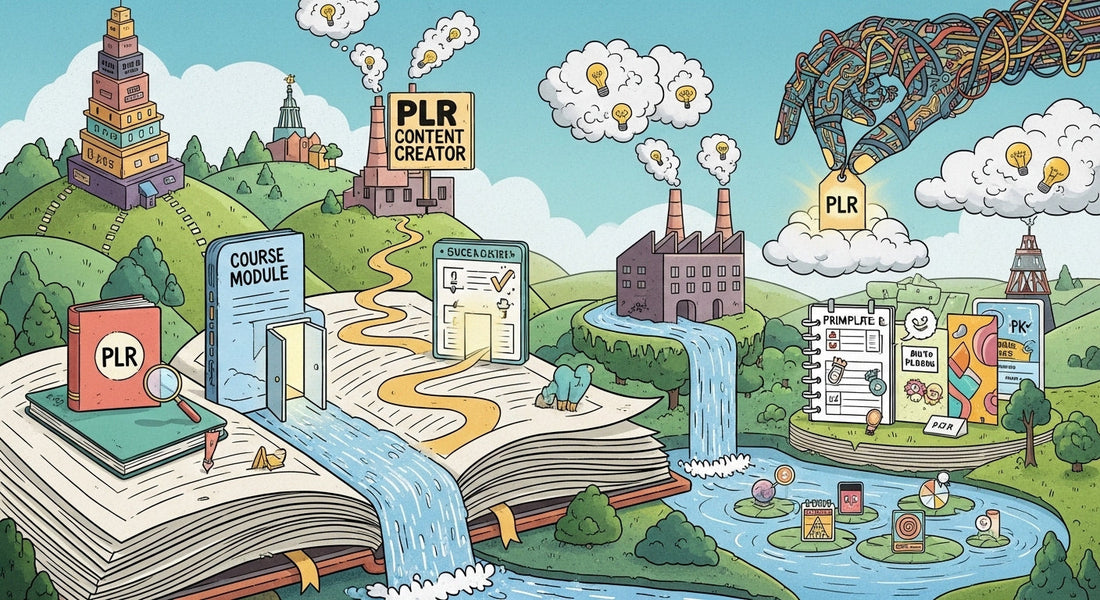 PLR digital products including ebooks, planners, and templates for resale in 2026