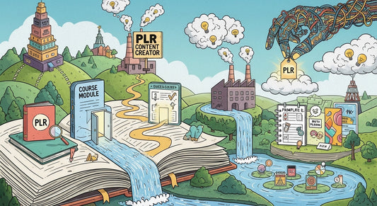 PLR digital products including ebooks, planners, and templates for resale in 2026