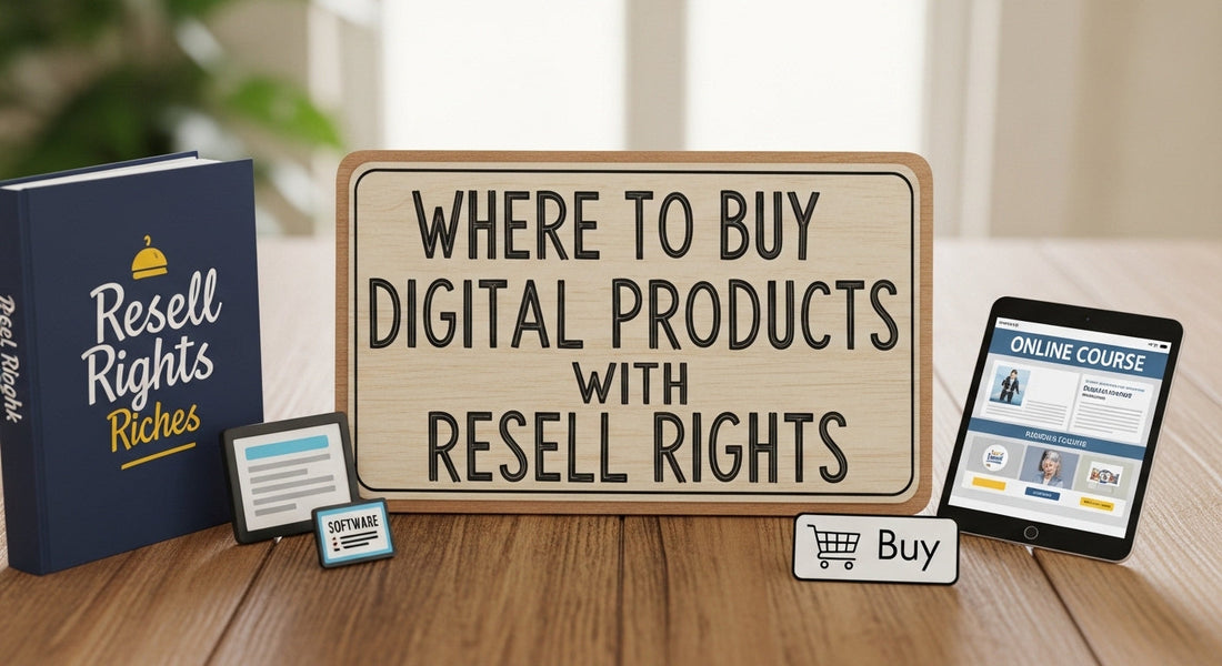 digital products with resell rights PLR MRR platforms for beginners 2026