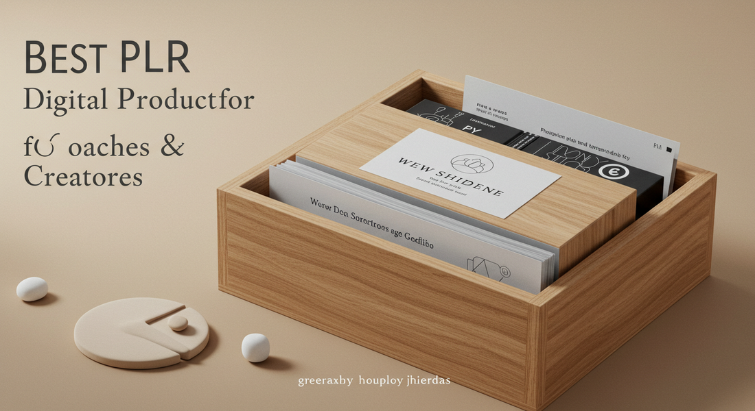 Editable PLR Digital Products course templates for coaches and course creators