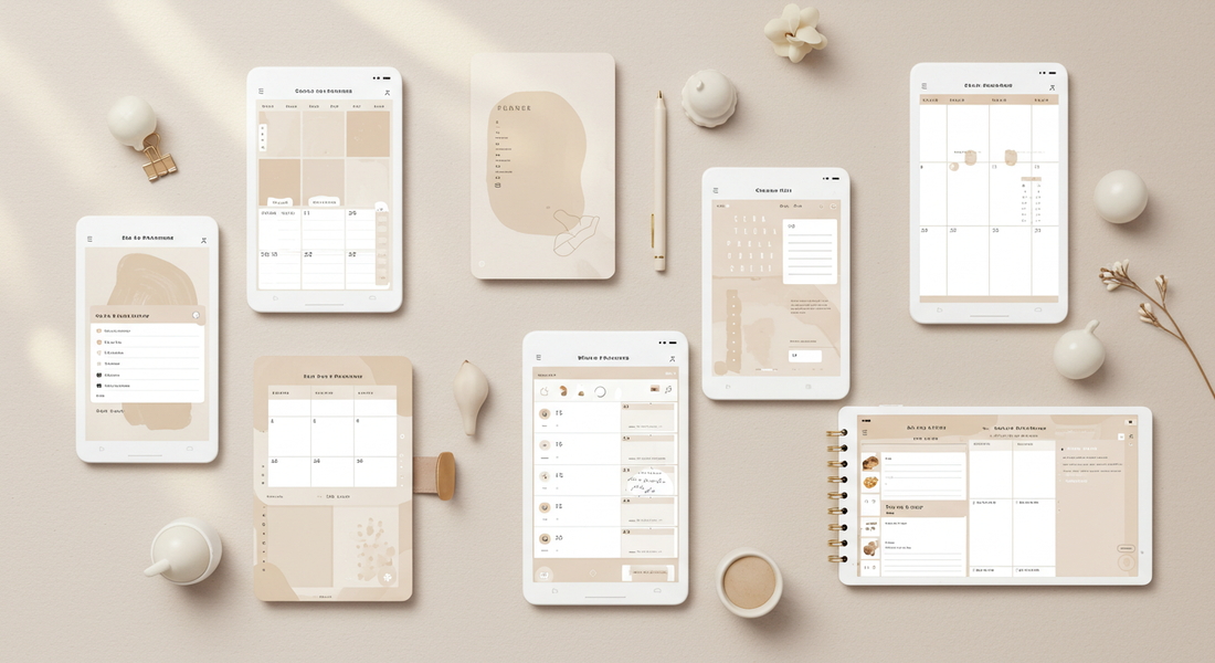 Top 10 Digital Planners to Organize Life in 2025 – Compatible with iPad, Android, and PDF Apps