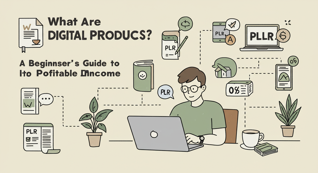 PLR digital products explained – guide to reselling ebooks, templates, and courses online