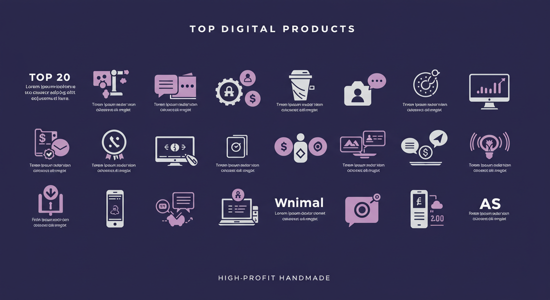 Flat lay of laptop, planner, and digital product mockups for selling online in 2025