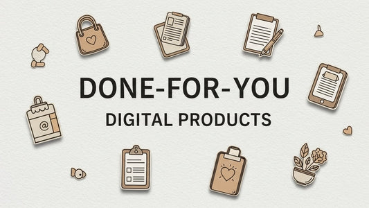 Done-for-you digital products guide for beginners in the USA – DFY templates, tools, and platforms