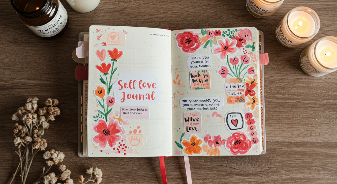 Flat lay of printable done-for-you planners and feminine workspace setup, showcasing digital productivity tools for entrepreneurs.