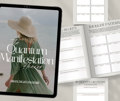 Quantum Manifestation Planner – Align, Attract & Achieve Your Goals
