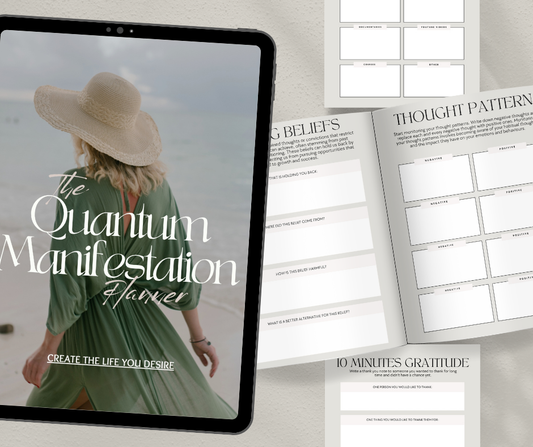 Quantum Manifestation Planner – Align, Attract & Achieve Your Goals
