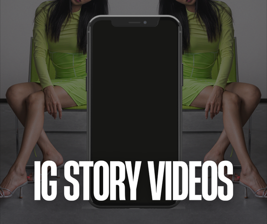 Positivity Pop IG Story Videos – Brat Aesthetic Canva Templates for Bold, Confident Content Creators