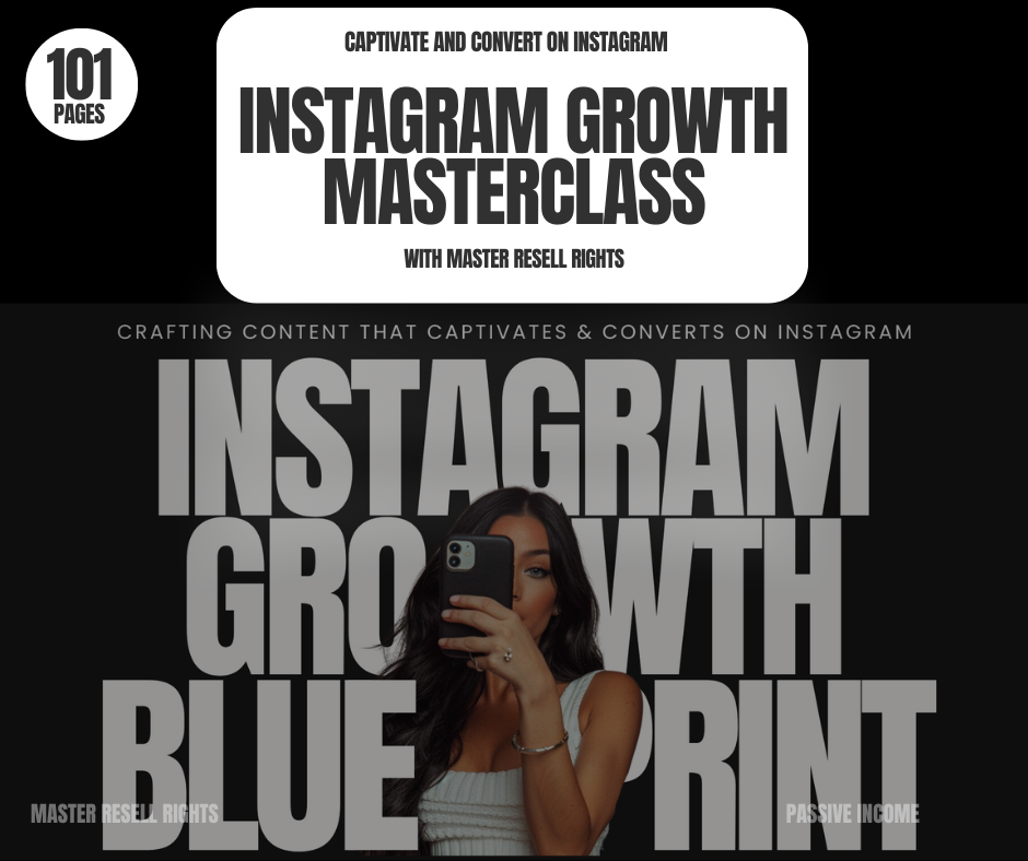 Intagram Master Class Instagram Growth Masterclass – Resell Ready