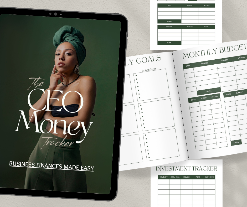 Tracker Ceo CEO Money Tracker – 42-Page Financial Tracker with PLR & MRR | Editable ...