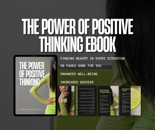 The Power of Positive Thinking – 50-Page Done-for-You Ebook with PLR & Resale Rights