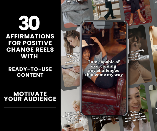 30 Affirmation Reels - Resell Ready