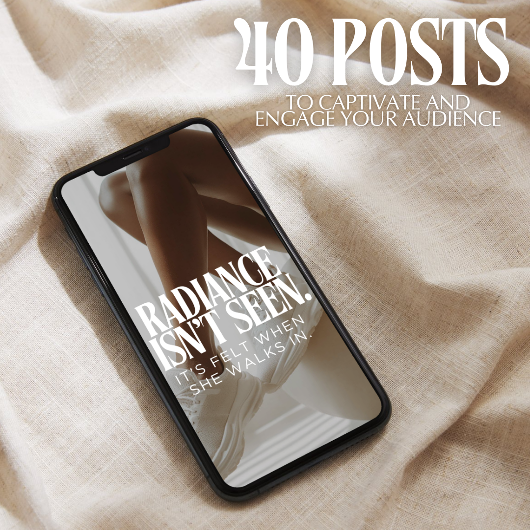 Flow & Found – 40 Done-for-You Instagram Quote Templates (Canva, PLR + MRR)