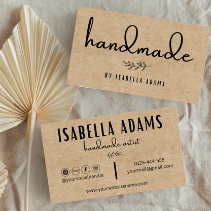 Minimalist Trio: Customizable Business Card Template Set