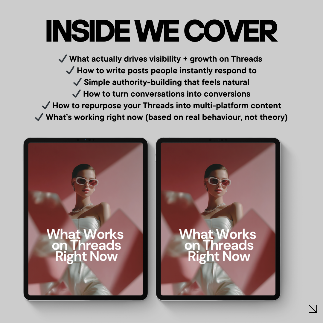Threads to Riches: 29-Page Threads Growth Guide (PLR & Resell License for Women Creators)
