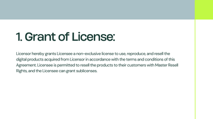 Commercial License Agreement